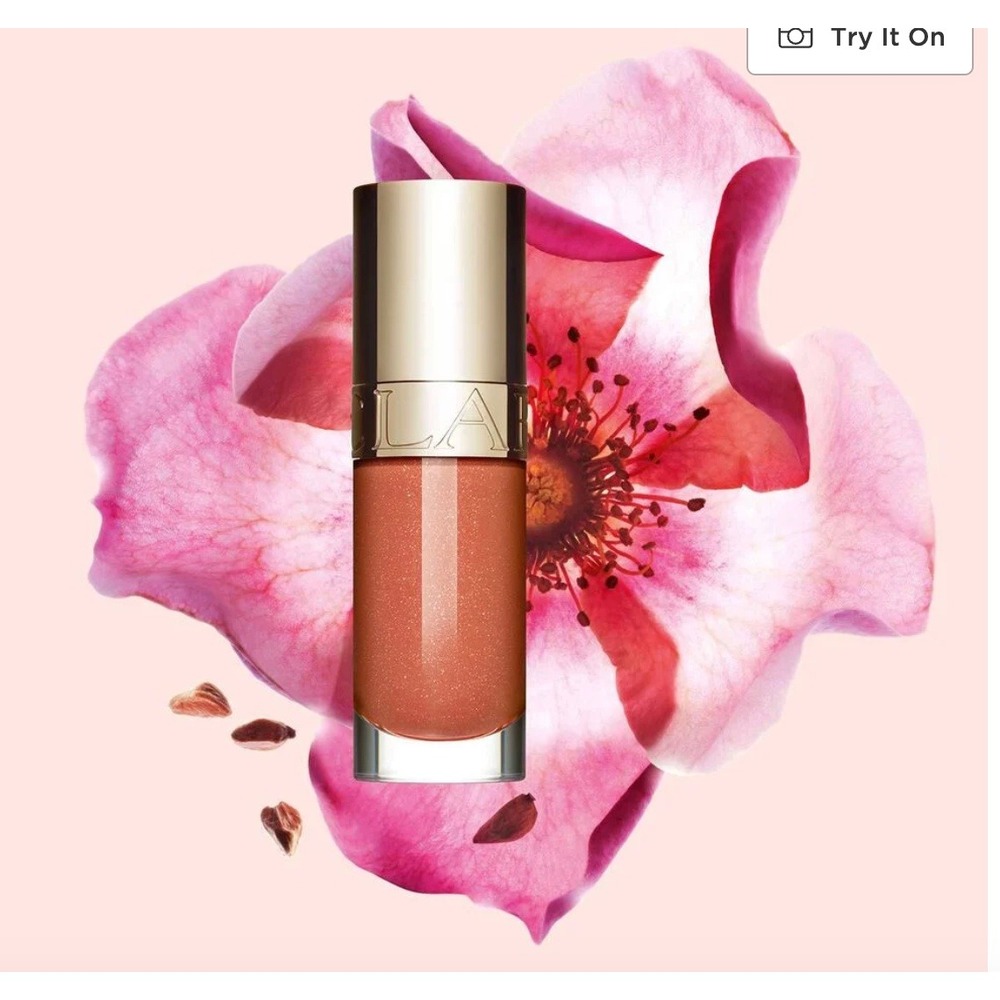 New in Box Clarins Lip Comfort Oil‎ 27 Fleeting Dew 7ml 0.2oz Limited Edition